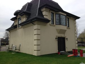 maison arrière en acrylique